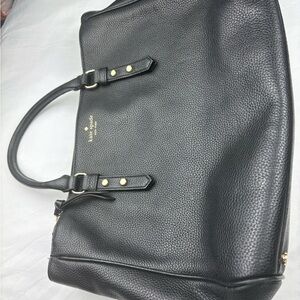 Kate Spade Black Pebbled Leather Handbag